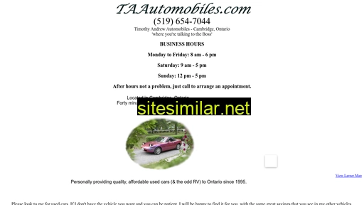 taautomobiles.com alternative sites