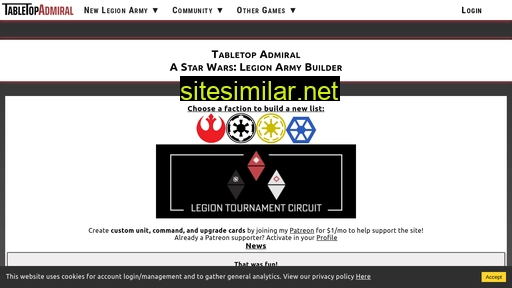 tabletopadmiral.com alternative sites