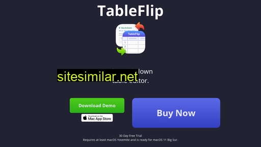 Tableflipapp similar sites