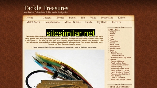 Tackletreasures similar sites