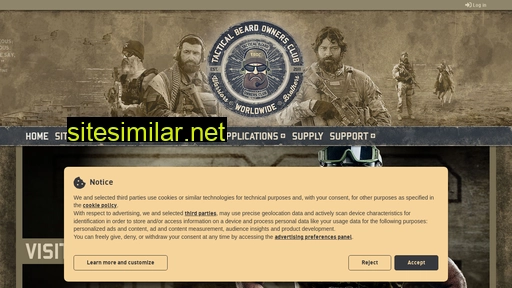tacticalbeardownersclub.com alternative sites