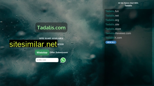 tadalis.com alternative sites