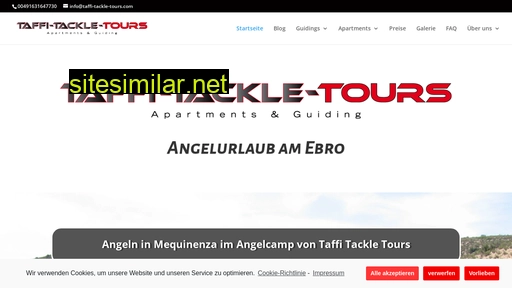 taffi-tackle-tours.com alternative sites