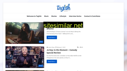 taglish.com alternative sites