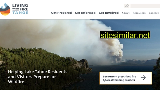 Tahoelivingwithfire similar sites