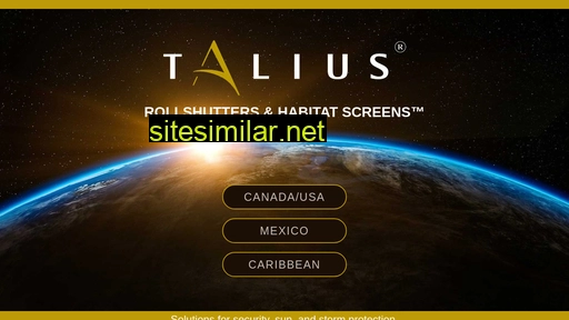 Talius similar sites