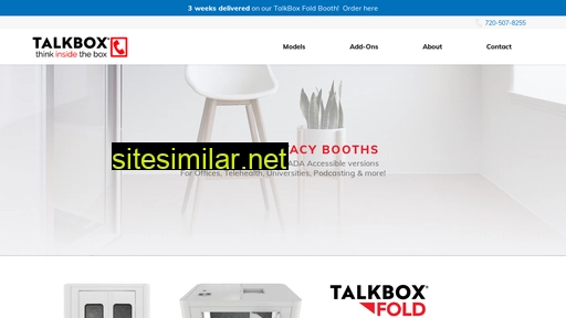 Talkboxbooth similar sites