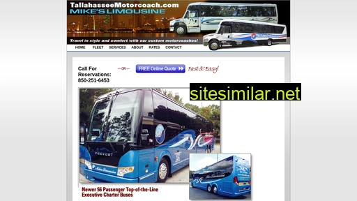 Tallahasseemotorcoach similar sites