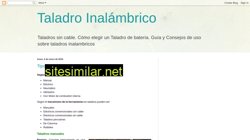 taladroinalambrico.blogspot.com alternative sites