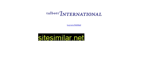talbottinternational.com alternative sites