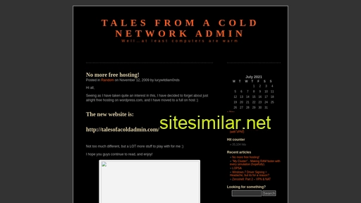 talesofacoldadmin.wordpress.com alternative sites