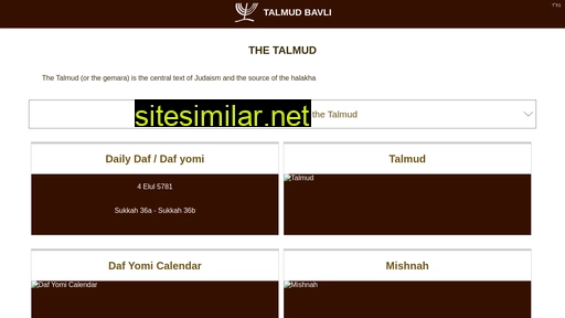 Talmud-bavli similar sites