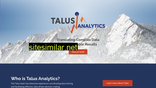 talusanalytics.com alternative sites