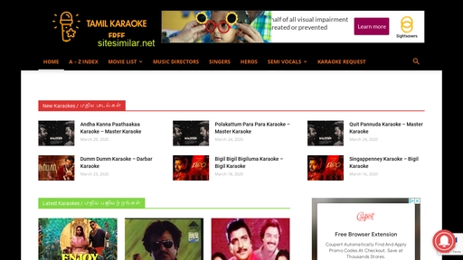 tamilkaraokefree.com alternative sites