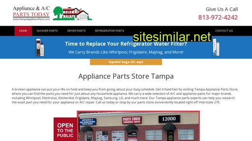 tampaapplianceparts.com alternative sites