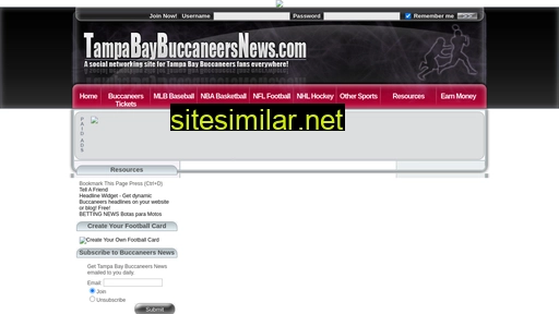 tampabaybuccaneersnews.com alternative sites