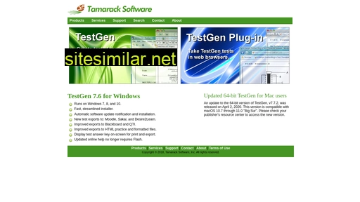 Tamarack-software similar sites