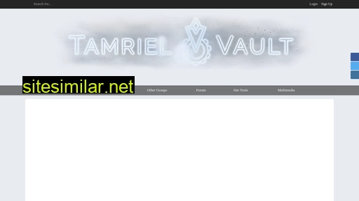 tamrielvault.com alternative sites