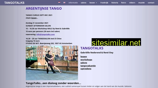 tangotalks.com alternative sites