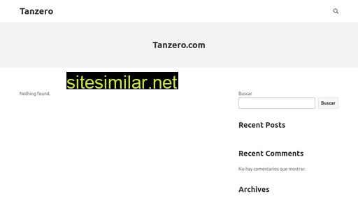 tanzero.com alternative sites