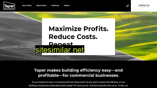 Tapersolutions similar sites