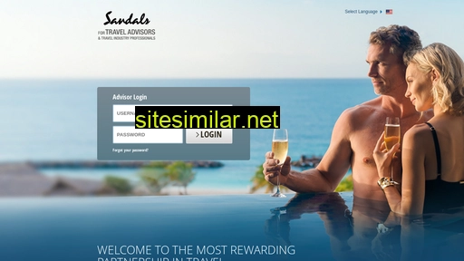 taportal.sandals.com alternative sites