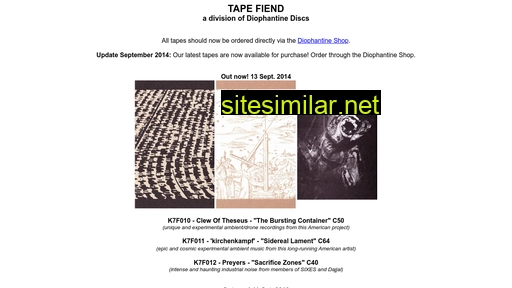 tape-fiend.com alternative sites