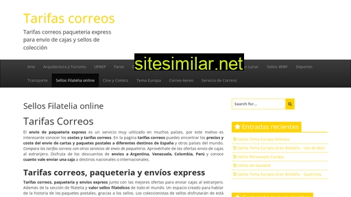 tarifascorreos.com alternative sites