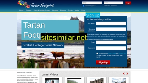 tartanfootprint.com alternative sites