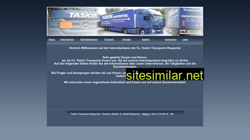 taskin-transporte.com alternative sites