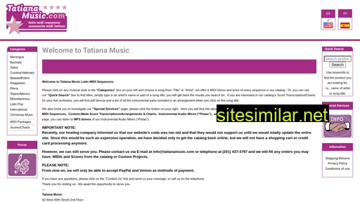 tatianamusic.com alternative sites