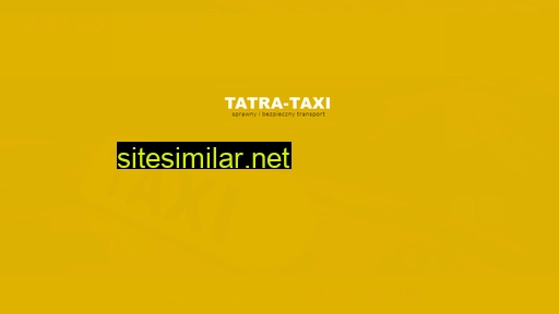 Tatra-taxi similar sites