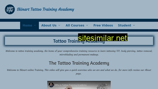 Tattootrainingacademy similar sites
