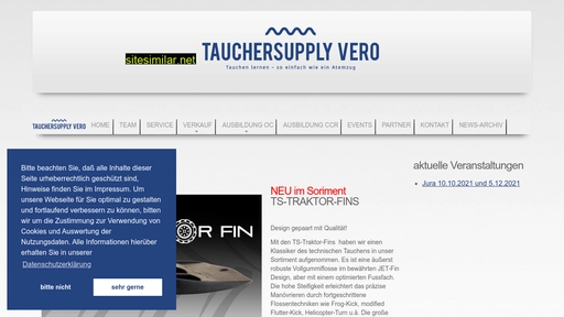 tauchersupply-vero.com alternative sites