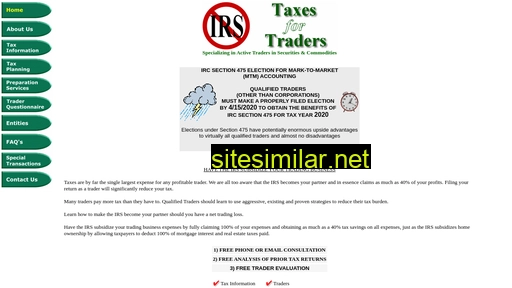 taxesfortraders.com alternative sites