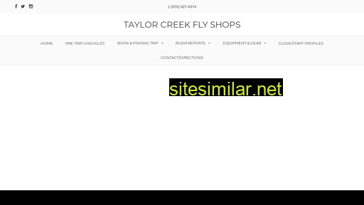 Taylorcreek similar sites