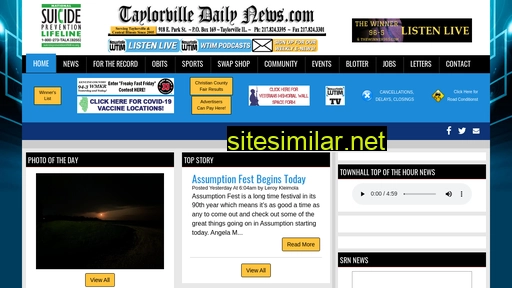 taylorvilledailynews.com alternative sites