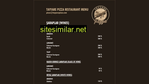 Tayyarepizza similar sites