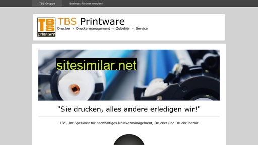 Tbs-printware similar sites