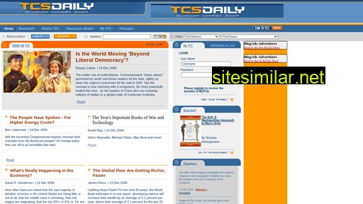 tcsdaily.com alternative sites