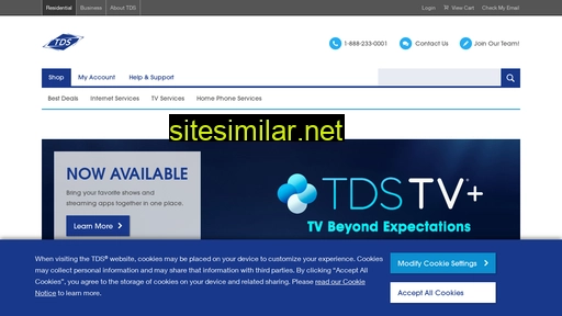 tdstelecom.com alternative sites
