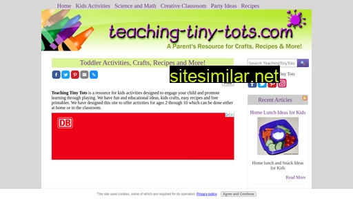 teaching-tiny-tots.com alternative sites