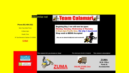 teamcalamari.com alternative sites
