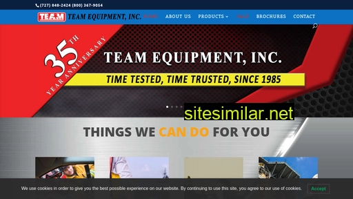 Teamequipment similar sites