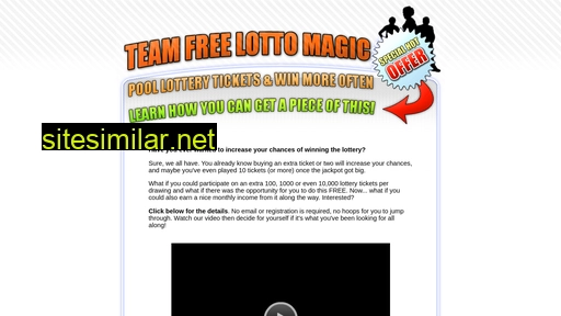 teamfreelottomagic.com alternative sites