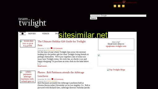 team-twilight.com alternative sites