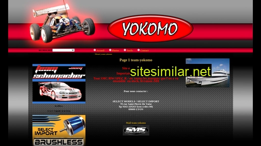 team-yokomo.com alternative sites