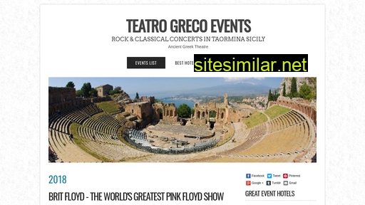teatrogrecotaormina.com alternative sites