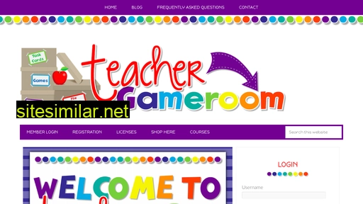 Teachergameroom similar sites