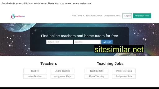 teacheron.com alternative sites